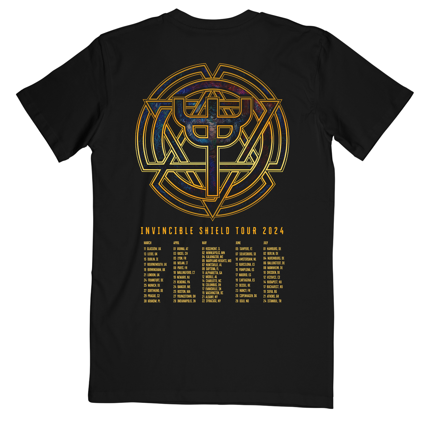 Invincible Shield Symbol Tour Tee