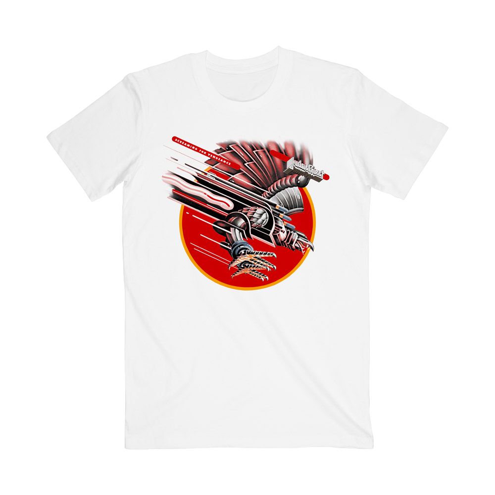 Screaming For Vengeance White T-Shirt