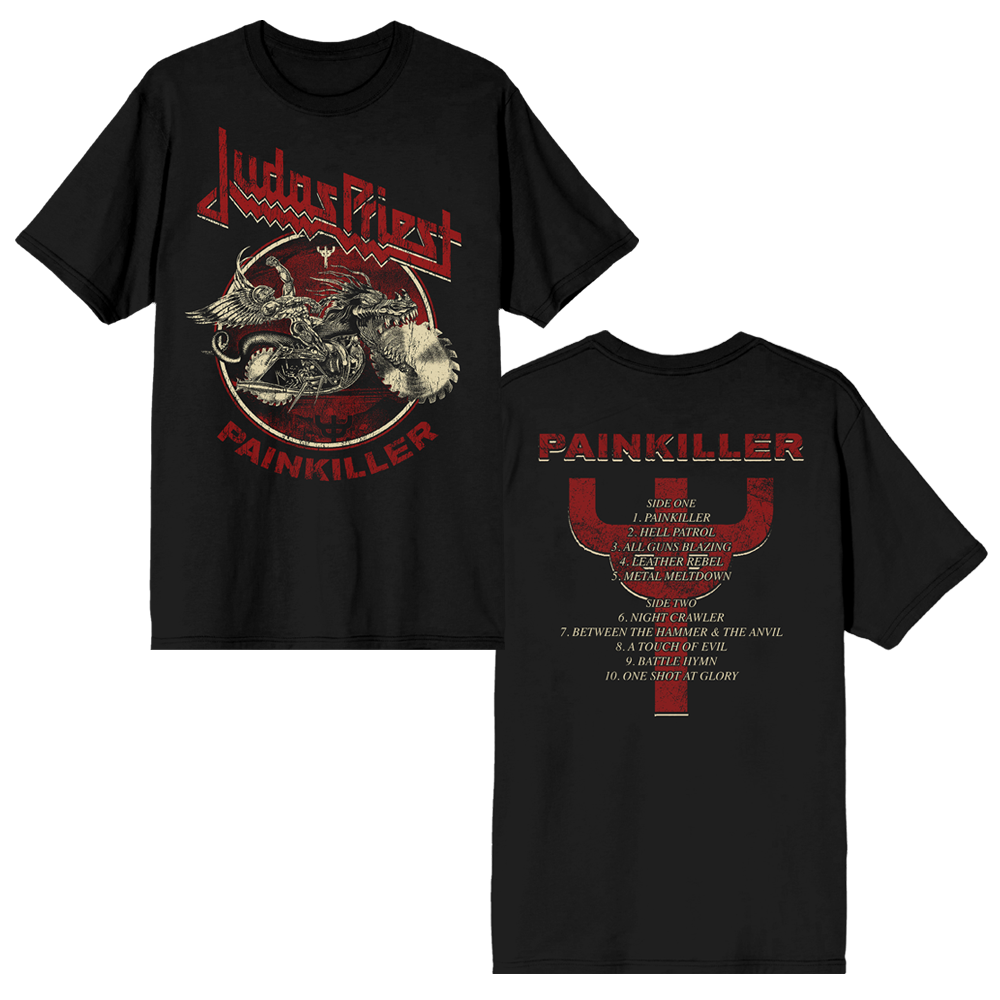 Painkiller Album Tracklist Tee