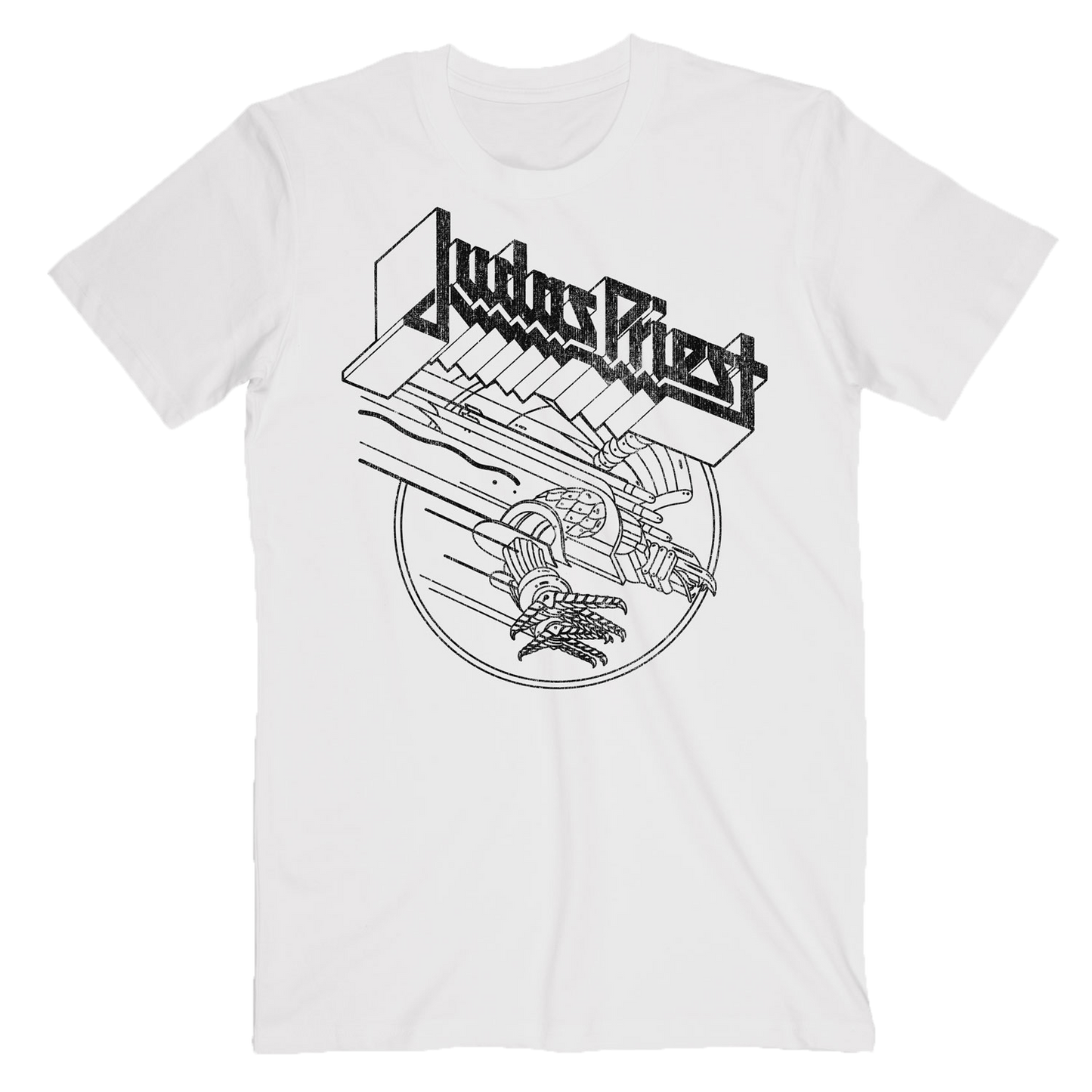 Screaming Eagle White Tee