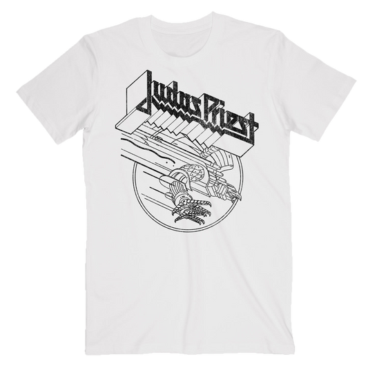 Screaming Eagle White Tee
