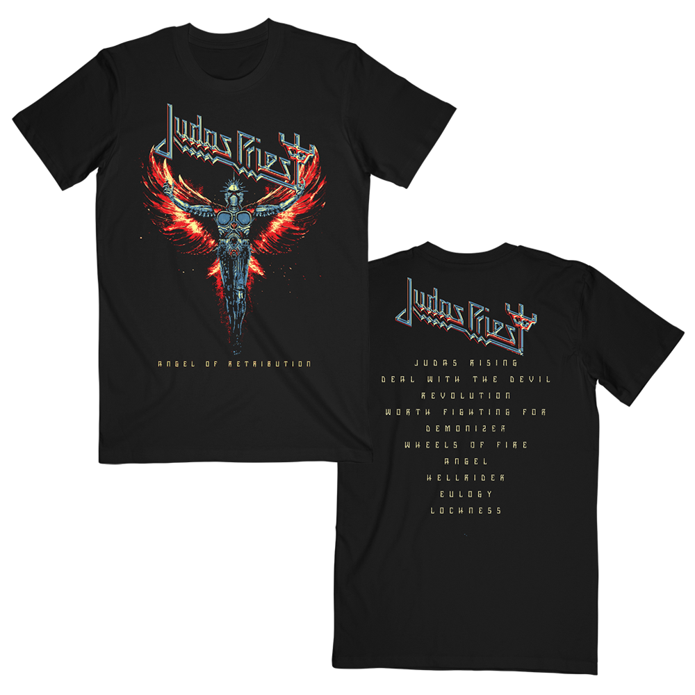 Angel of Retribution Tracklist Tee