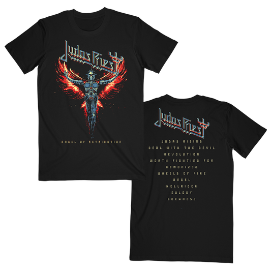 Angel of Retribution Tracklist Tee