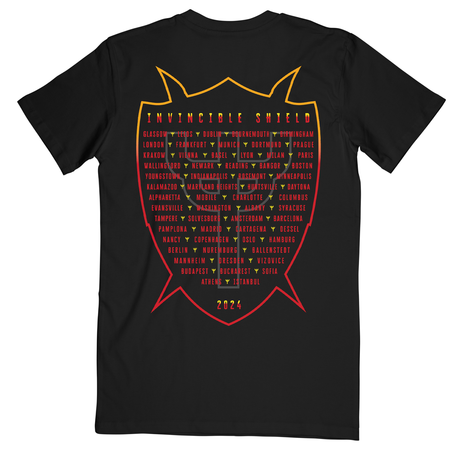 Invincible Shield Tour Tee – Judas Priest Invincible Shield Tour Tee – Judas Priest