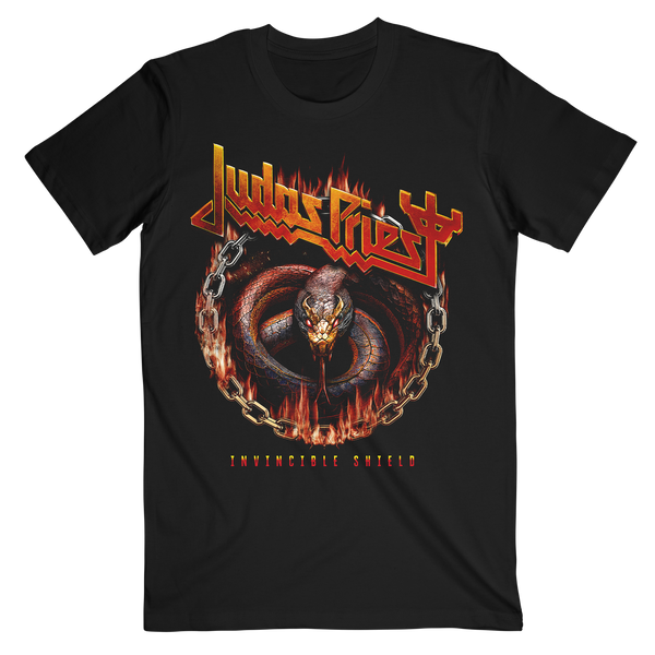 Invincible Shield Serpent Tee – Judas Priest Invincible Shield Serpent Tee – Judas Priest