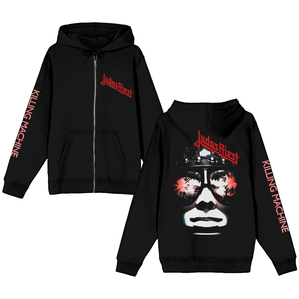 Judas priest 2025 zip hoodie