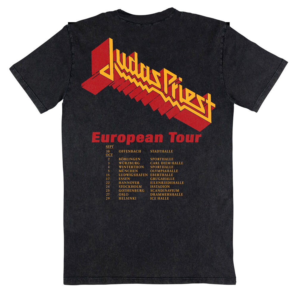Turbo European Tour 1986 Tee
