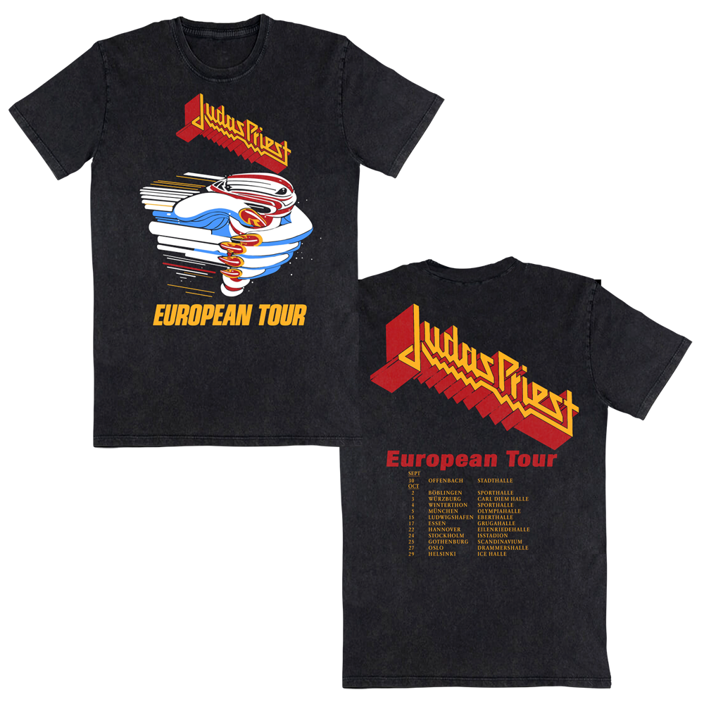 Turbo European Tour 1986 Tee