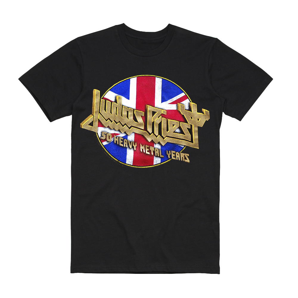 Official 50 Heavy Metal Years T-Shirt
