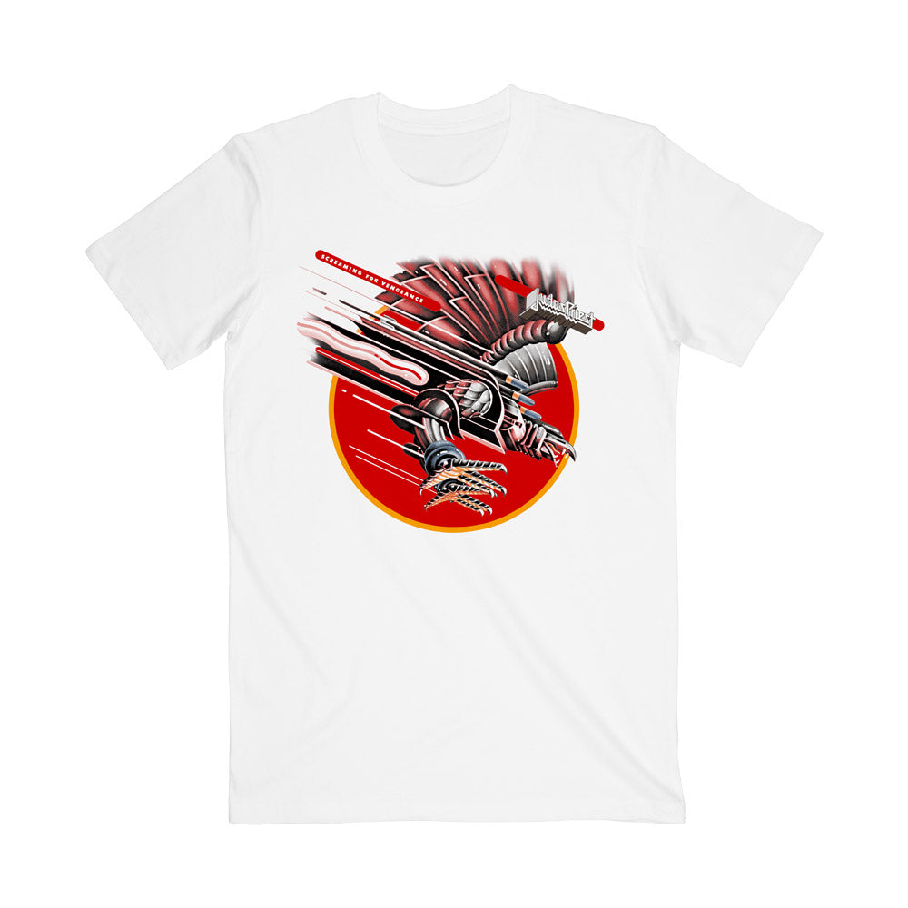 Screaming For Vengeance White T-Shirt