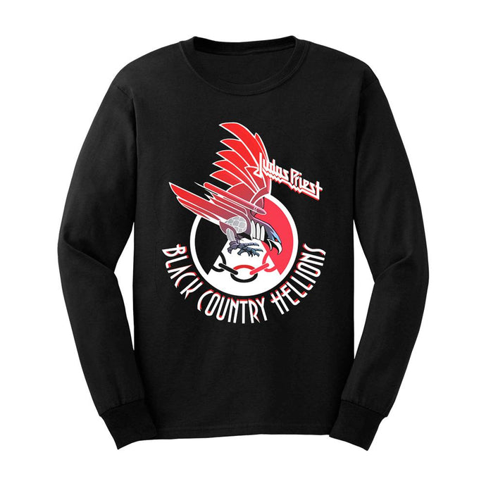 Screaming For Vengeance Black Country Hellions Long Sleeve Tee