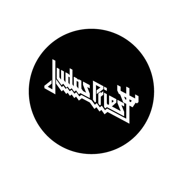 Logo White Pin Badge